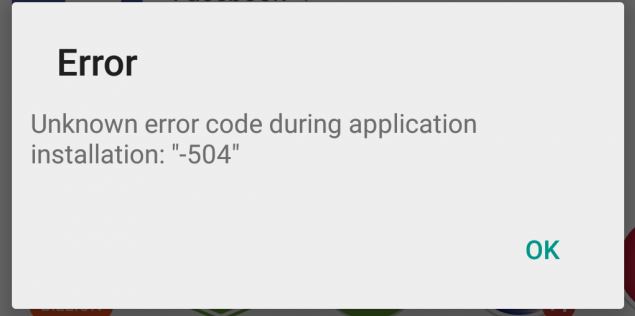 [Android] Errore 504 durante il Download delle Applicazioni?