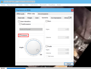 Come raddrizzare un video