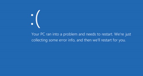 Recuperare dati da PC con Schermata BLU