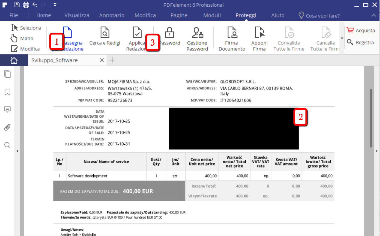 Oscurare o Nascondere Contenuti su PDF