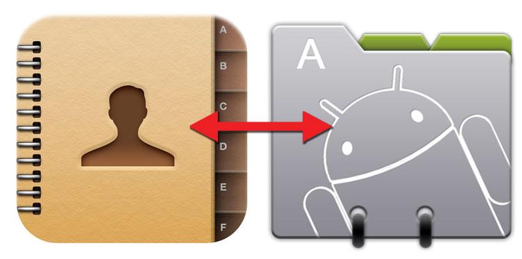 Copiare Contatti iPhone su Android