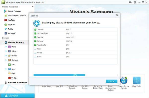 Come Fare Backup del Galaxy Note