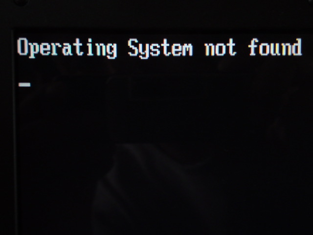 Risolvere Errore Operating System Not Found