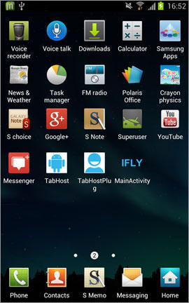 screenshot android