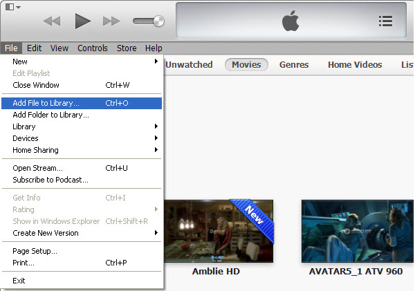 Come Importare Video su iTunes