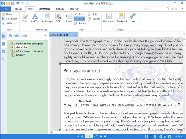 Ritagliare Pagine PDF