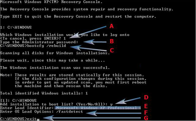 Risolvere Errore File Boot.ini non Valido