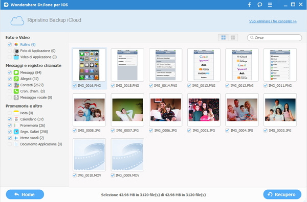 Problema Ripristino Dati da Backup iCloud?