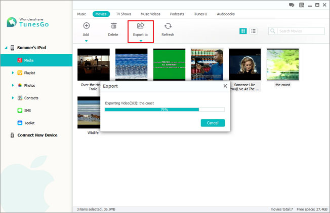 Trasferire Video da iPod Touch sul Computer senza iTunes