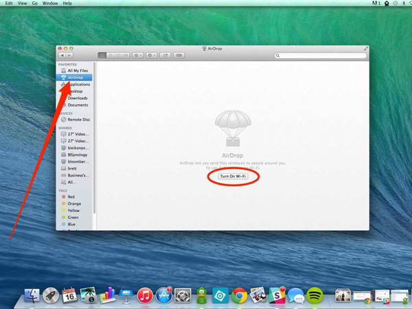 Alternativa a AirDrop per Windows e Mac