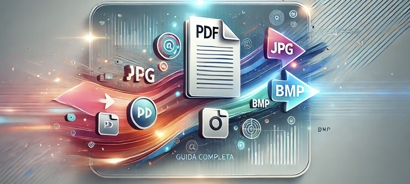 Convertire PDF in JPG o PNG o BMP (formato immagini)