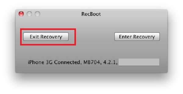 Alternativa a RecBoot per Uscire dalla Recovery Mode