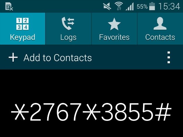 Codice per Resettare Cellulare Samsung