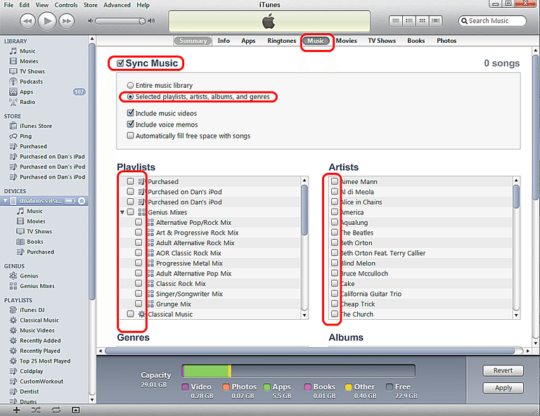 Come Sincronizzare iPad con iTunes