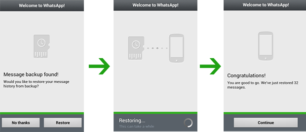 Trasferire Chat Whatsapp da Blackberry a Android