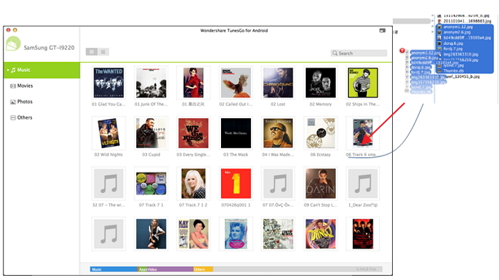 sync mac to samsung s5