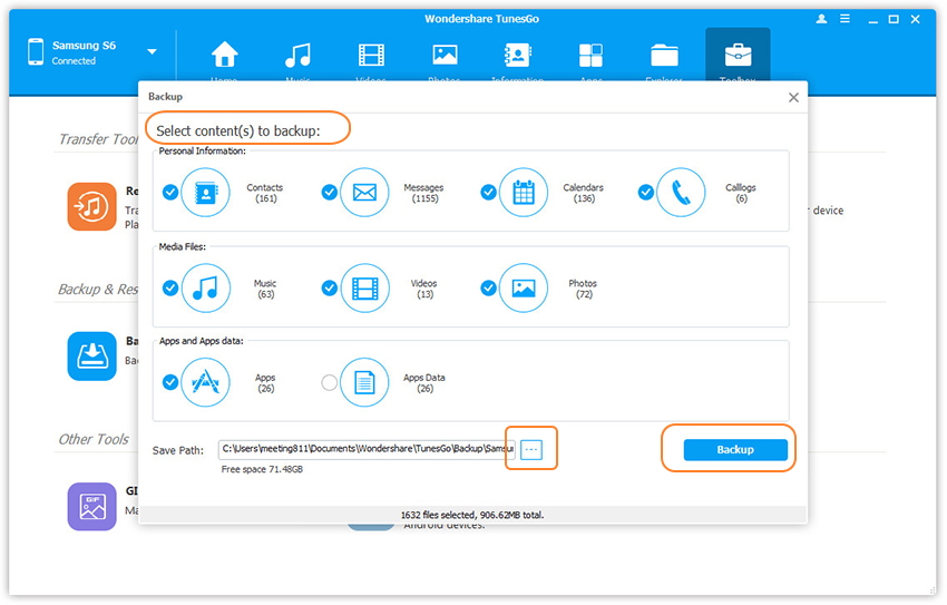 Fare Backup Dati Applicazioni Android
