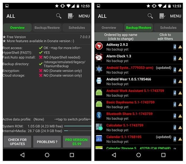 How to backup Android Apps-Backup and Restor