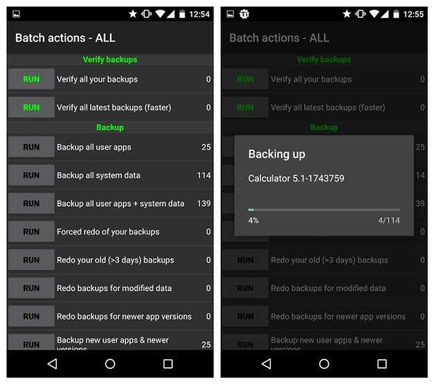 How to backup Android Apps-