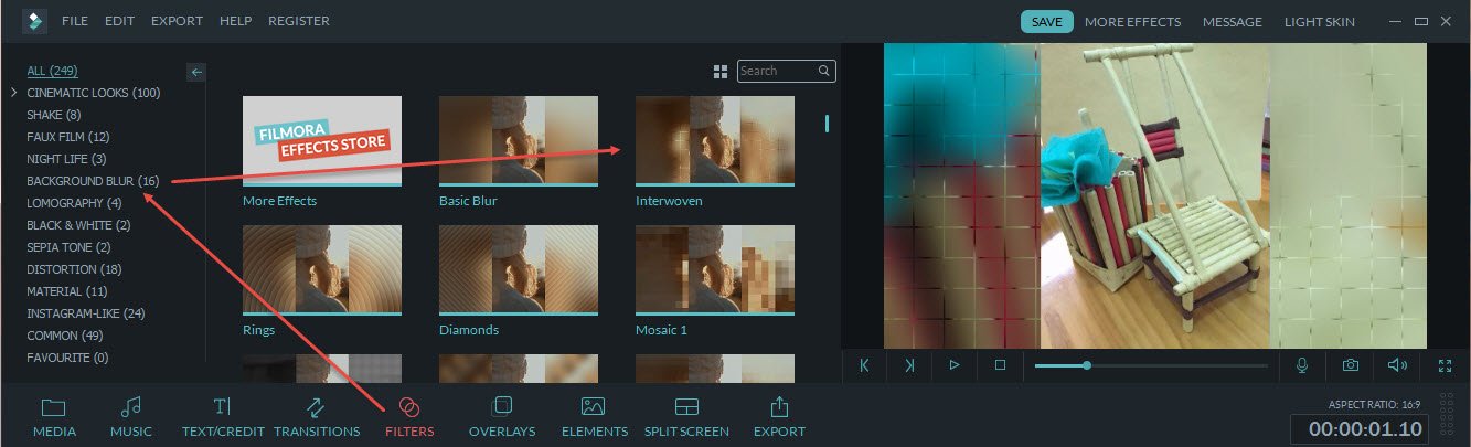 Come sfocare lo sfondo di un Video