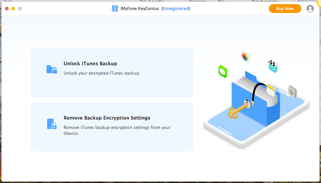 Come Trovare password Backup iTunes su Mac con KeyGenius