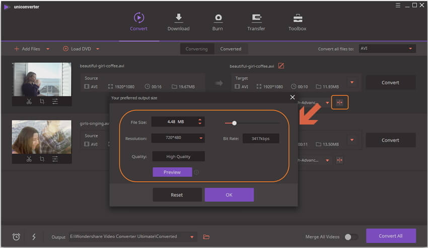 Come Convertire AVI in MP4