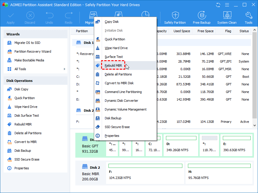AOMEI Recovery Partition. EFI hard Drive. AOMEI Partition Assistant Windows 10. AOMEI Boot CD.