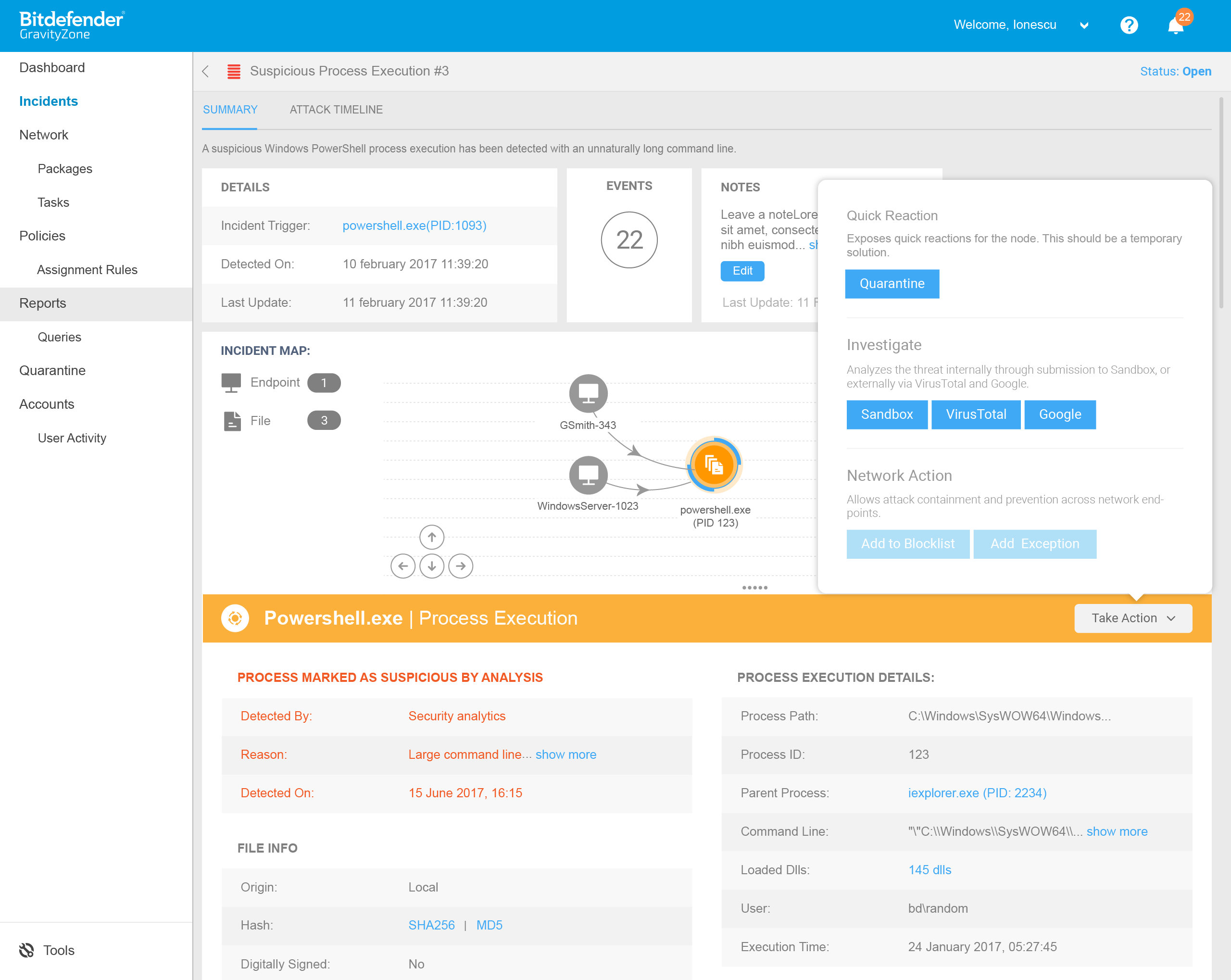 Bitdefender GravityZone: Miglior Antivirus per Aziende