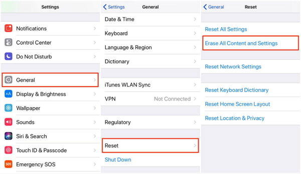 Ripristinare iPhone o iPad senza iTunes