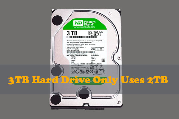 Disco da 3TB rilevato come 2TB o 746 GB?