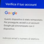 [Android] Blocco su Messaggio “Questo dispositivo è stato reimpostato”
