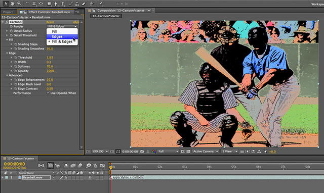 Convertire file video in Cartone Animato