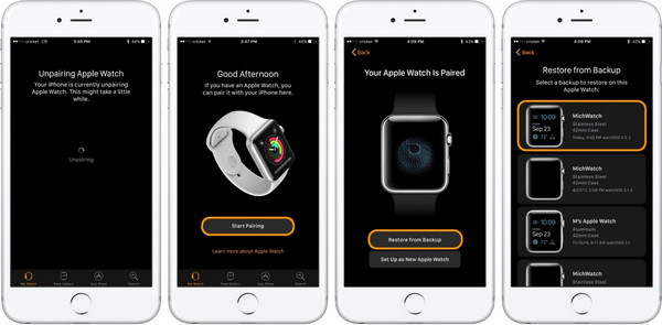 Come Fare Backup e Ripristino di un Apple Watch