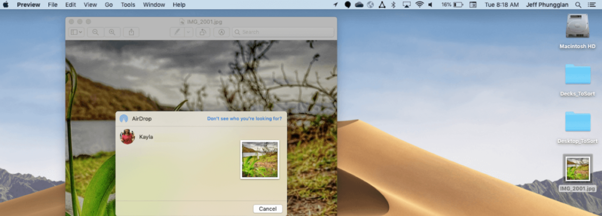 Trasferire Foto da Mac a iPhone senza iTunes