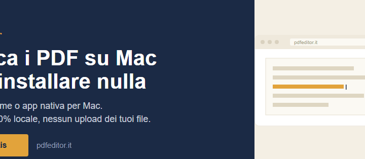 Come modificare un PDF su Mac (macOS Tahoe incluso)