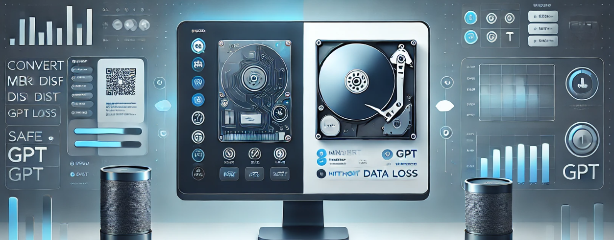 Convertire disco MBR in GPT senza perdere dati