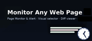 FREE How to monitor a web page for changes?
