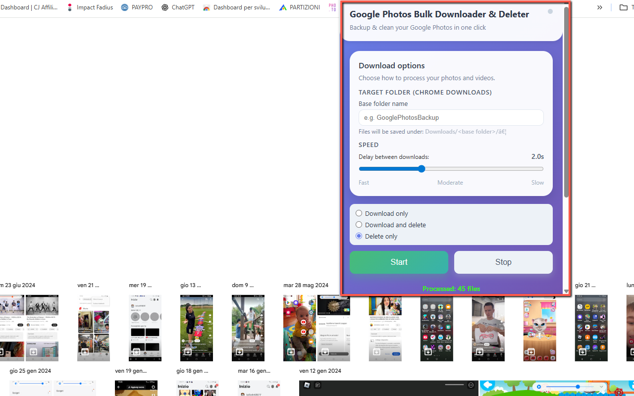 Guida su come cancellare tutte le foto da Google Photo