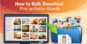 Come scaricare tutte le immagini o intere bacheche da Pinterest
