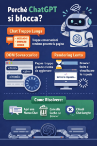 ChatGPT si blocca o è lento per chat lunghe? Ecco come risolvere