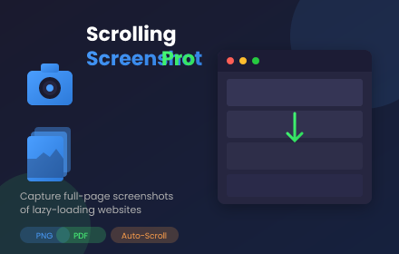 Scrolling Screenshot